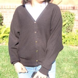 Philosophy black cardigan